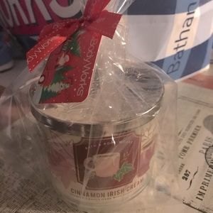 Bath and body candle